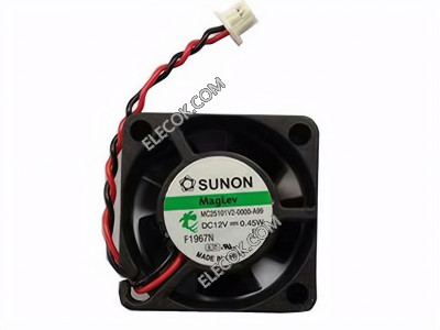 SUNON MC25101V2-0000-A99 12V 0.45W 2線冷却ファン