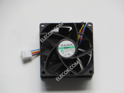 SUNON PF70251VX-Q02U-S99 DC 12V 2.46W 70x70x25mm 4-wire Server Cooling Fan