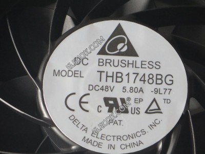 DELTA THB1748BG -9L77 48V 5.80A 4wires Cooling Fan without connector