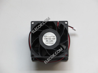 Nidec V35132-16F 24V 0,45A 2wires fan substitute 