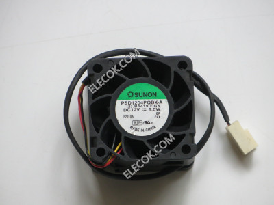 SUNON PSD1204PQBX-A (2).B4419.F.GN 12V 6W 3wires Cooling Fan 
