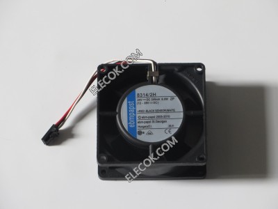 EBM-Papst 8314/2H 24V 245mA 6W 3wires Cooling Fan refurbished 
