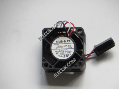 NMB 1608VL-05W-B49 24V 0,07A 3 câbler Ventilateur without Bracket 