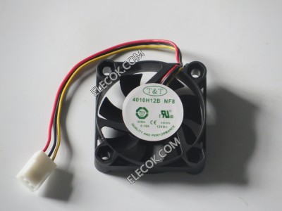 T&amp;T 4010H12B NF8 12V 0,18A 3 câbler ventilateur 