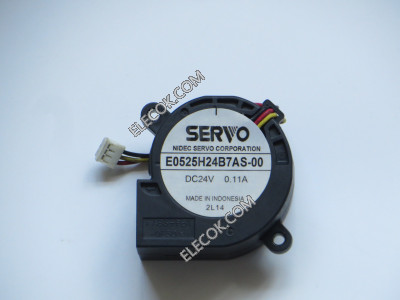 SERVO E0525H24B7AS-00 24V 0,11A 3 câbler Ventilateur 