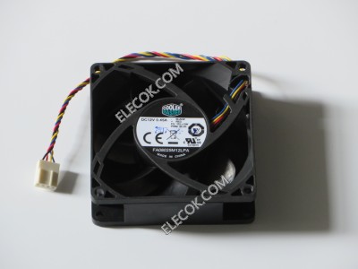 COOL MASTER FA08025M12LPA 12V 0,45A 4 ledninger Cooling Fan 