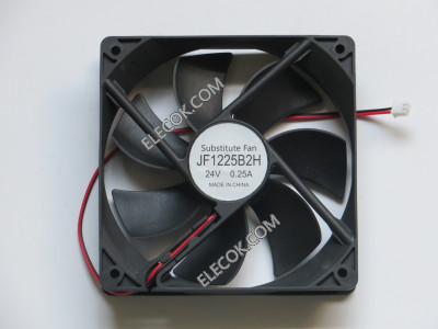 JAMICON JF1225B2H 24V 0.25A 2wires cooling fan, substitute and refurbished