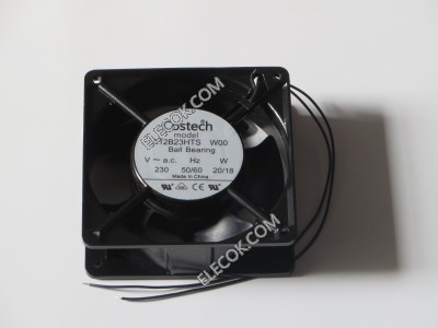 Costech A12B23HTS W00 230V 20/18W 2 câbler Ventilateur 