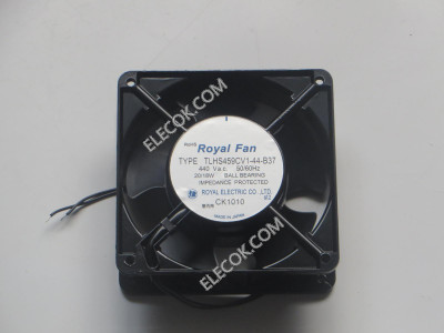 ROYAL TYPE TLHS459CV1-44-B37 440V 20/18W 2wires Cooling Fan, Replace, Plastic blades