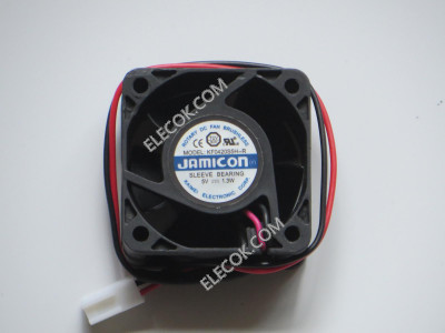 JAMICON KF0420S5H-R 5V 1,3W 2cable enfriamiento ventilador 
