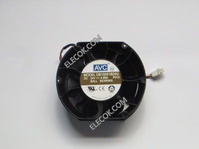 AVC DB15051B24U 24V 4,68A 4 draden Koeling Ventilator refurbishment 