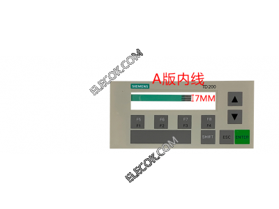 One Membrane Keypad For SIEMENS TD200 6ES7272-0AA30-0YA1  Type A  Cable interface 7MM