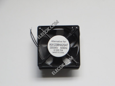 KAKU KA1238HA2SAT 220/240V 0.12/0.11A 2wires cooling fan, substitute 