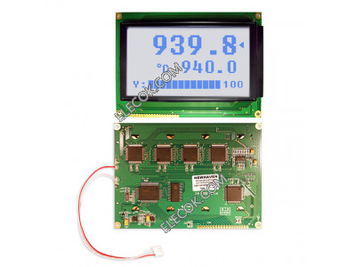 NHD-240128WG-BTGH-VZ# Newhaven 表示画面LCD Graphic 表示画面Modules & Accessories STN-Gray 144.0 x 104.0 
