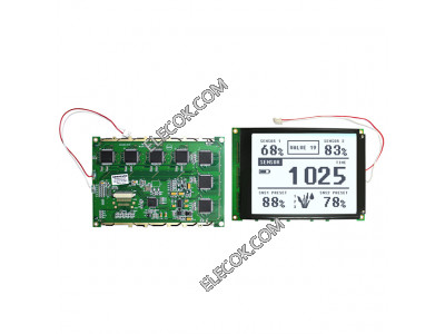 NHD-320240WG-BxTFH-VZ# Newhaven Monitor LCD Graphic Monitor Modules & Accessories STN-Blue(-) 320x240 166,8 x 109.0 