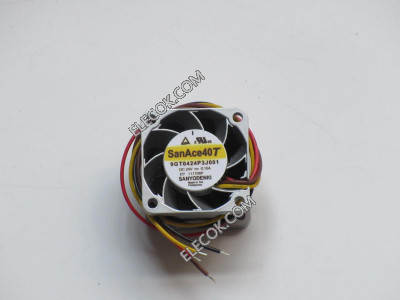 Sanyo 9GT0424P3J001 24V 0,15A 4 cable Enfriamiento Ventilador 