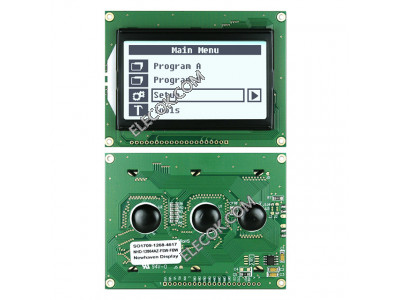 NHD-12864AZ-FSW-FBW Newhaven Monitor LCD Graphic Monitor Modules & Accessories 128 x 64 FSTN(+) 93.0 x 70.0 