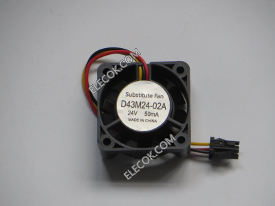 TOSHIBA D43M24-02A 24V 50mA 3 cable enfriamiento ventilador reemplazo 