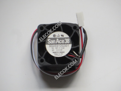 Sanyo 9GV0312G301 12V 0,4A 4,8W 3 fili raffreddamento ventola sostitutivo 