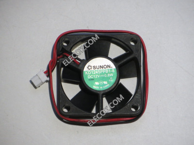 SUNON KD1245PFB1-8 Server - Square Fan KD1245PFB1-8, DC 12V 0.8W, 45x45x10mm 2-wire