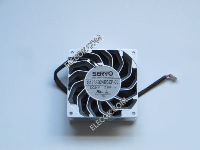 SERVO G1238B24BBZP-00 24V 2.2A 4wires Cooling Fan,refurbished