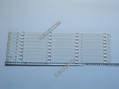 TCL TMT-55P3-8X4+1X4-3030C-D6T-2D1-L-4S1P LED Backlight Strips - 9 Strips  replace