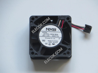NMB 2410VL-S5W-B59 24V 0,11A 3wires cooling fan 