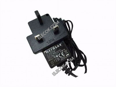 NETGEAR MV18-9120150-B2 AC Adapter 5V-12V 12V 1.5A, 5.5/2.1mm, UK 3P Plug