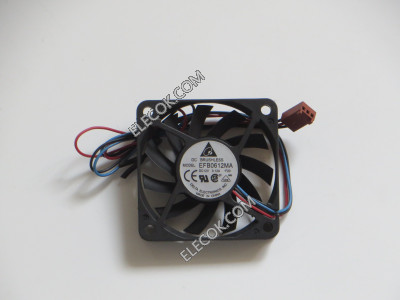 DELTA EFB0612MA 12V 0.12A 0.96W 2wires Cooling Fan