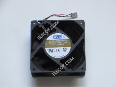 AVC DV12038B12H 12V 4.50A 4 câbler ventilateur 