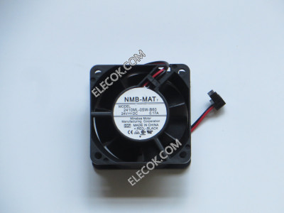 NMB 2410ML-05W-B60-EQ7 24V 0,17A 2wires Cooling Fan 