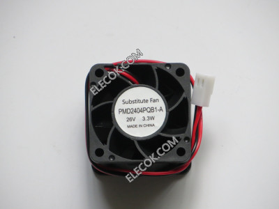 SUNON PMD2404PQB1-A (2).B2639.GN.156 26V 3,3W 2wires Cooling Fan substitute 