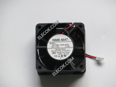 NMB 2410ML-04W-B30-B00 12V 0.16A 2선 냉각 팬 