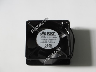S&amp;T SAH1238S6A 220/230V 0.13A 2wires cooling fan