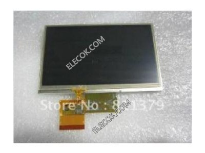 4.3" LCD SCREEN /DISPLAY WITH TOUCH OR DIGITIZER FOR GPS WD-F4827V0 FPC-1