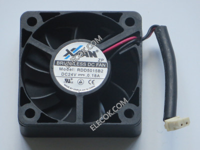 X ファンRDD5015B2 24V 0.18A 2 線冷却ファン