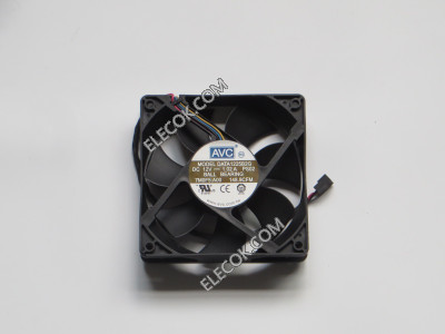 AVC DATA1225B2G 12V 1,02A 4wires Cooling Fan 
