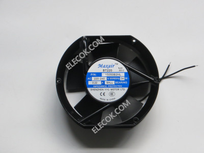Maxair 15050B2HL 220/240V 0,22A 34W 2wires cooling fan （ The kształt jest oval） 