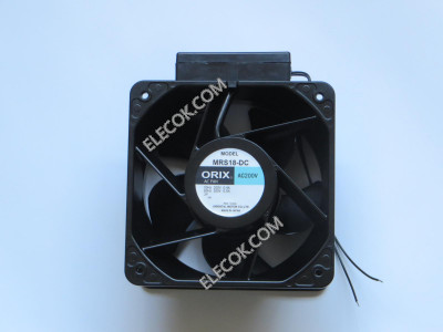 ORIX MRS18-DC 200V 0,4/0,5A 54,5/70/77W Enfriamiento Ventilador Reformado 