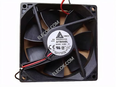 DELTA AFB0948L 48V 0,08A 2,4W 2wires Cooling Fan 