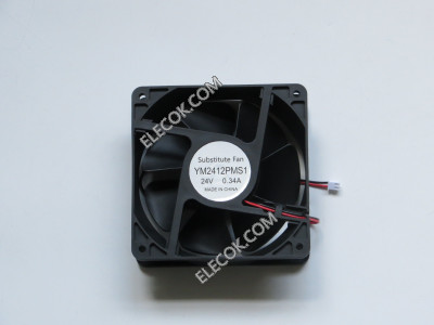 Bi-onic YM2412PMS1 24V 0.34A 2wires Cooling Fan   substitute