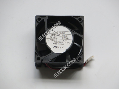 CA2163H01 24V 0,15A 3 cable enfriamiento ventilador 