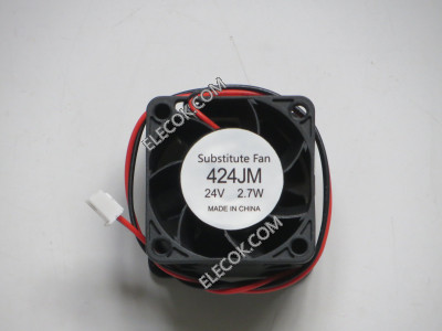 EBM-Papst 424JM 24V 2.7W 2wires Cooling Fan, substitute