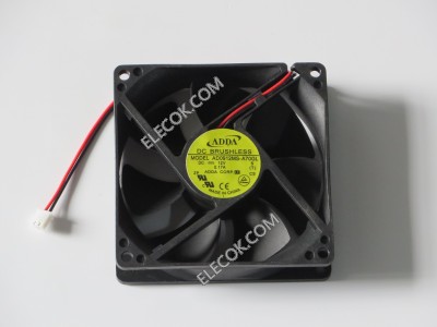 ADDA AD0912MS-A70GL 12V 0,17A 2,04W 2wires Cooling Fan 