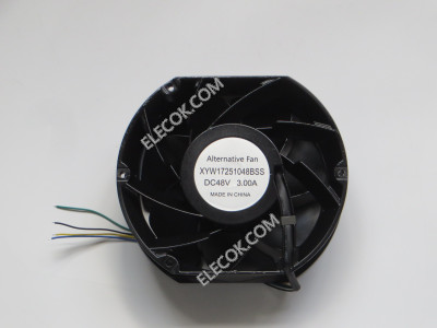 XTREME XYW17251048BSS 48V 3.00A 4wires Cooling Fan replacement--Semicircular form 