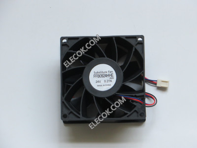 DELTA FFB0924HHE 24V 0,27A 3wires Cooling Fan with alarm function substitute 