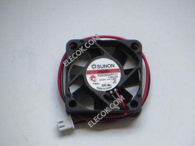 SUNON KDE0504PFV1 5V 1.2W Cooling Fan 2wires