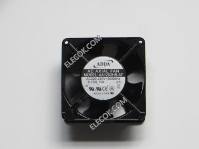 ADDA AA1282HB-AT 220/240V 0.13/0.11A Cooling Fan with socket connection, refurbished