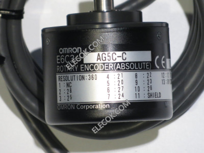 Omron PLC E6c3-ag5c-c 360p/r Rotary Encoder E6C3AG5CC