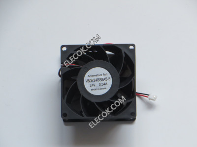 Nidec V80E24BS8A5-5 24V 0.34A 2wires Cooling Fan  substitute